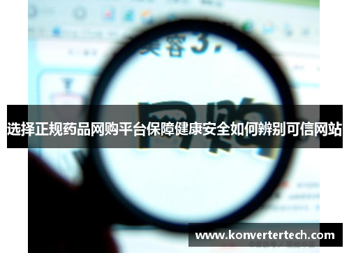 选择正规药品网购平台保障健康安全如何辨别可信网站